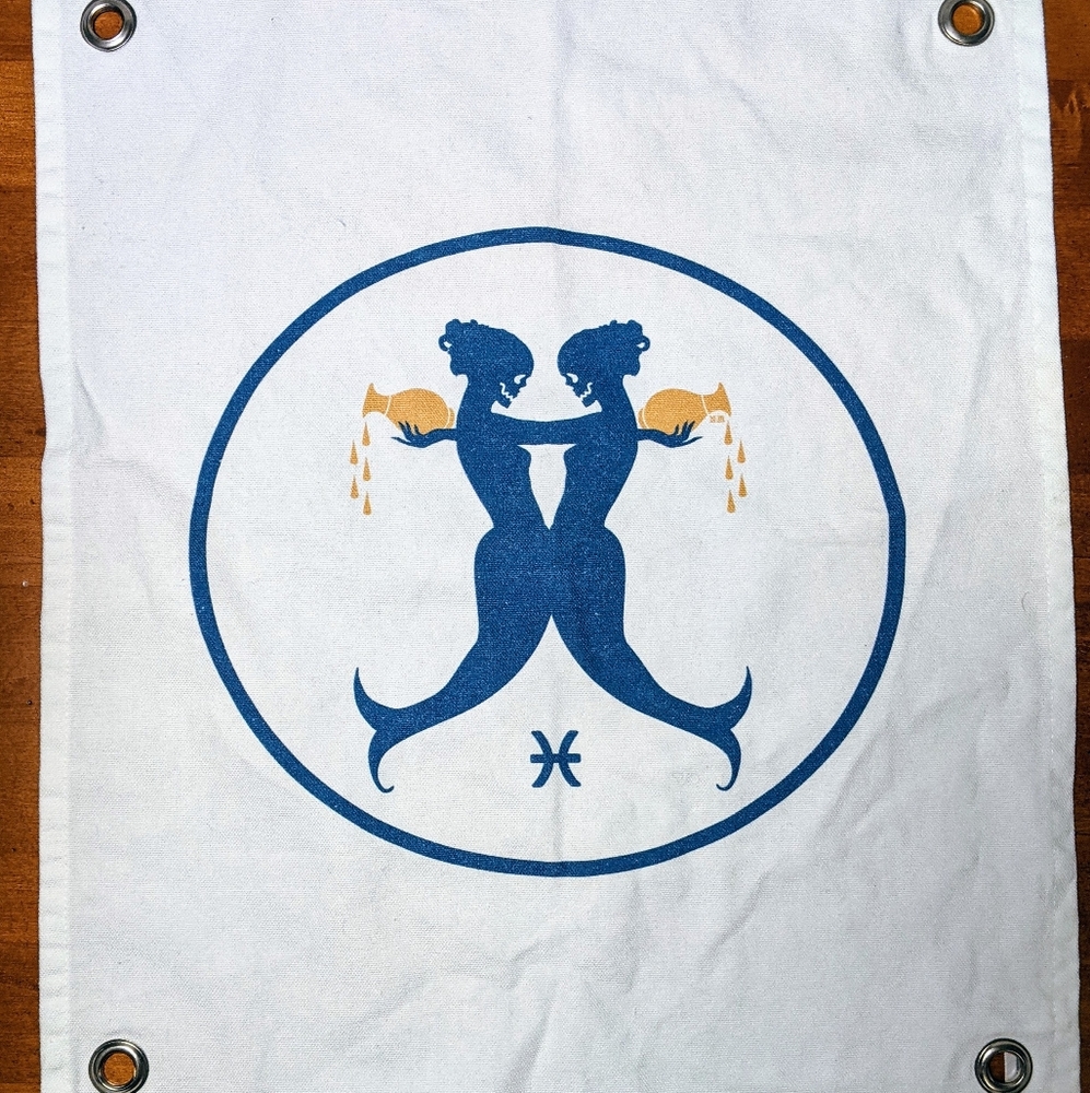 UO Home Pisces Zodiac Tapestry Urban Outfitters